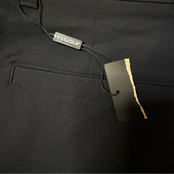 Under Armour Court Golf 10” black shirts men’s sz 30 nwt new - Picture 6 of 9